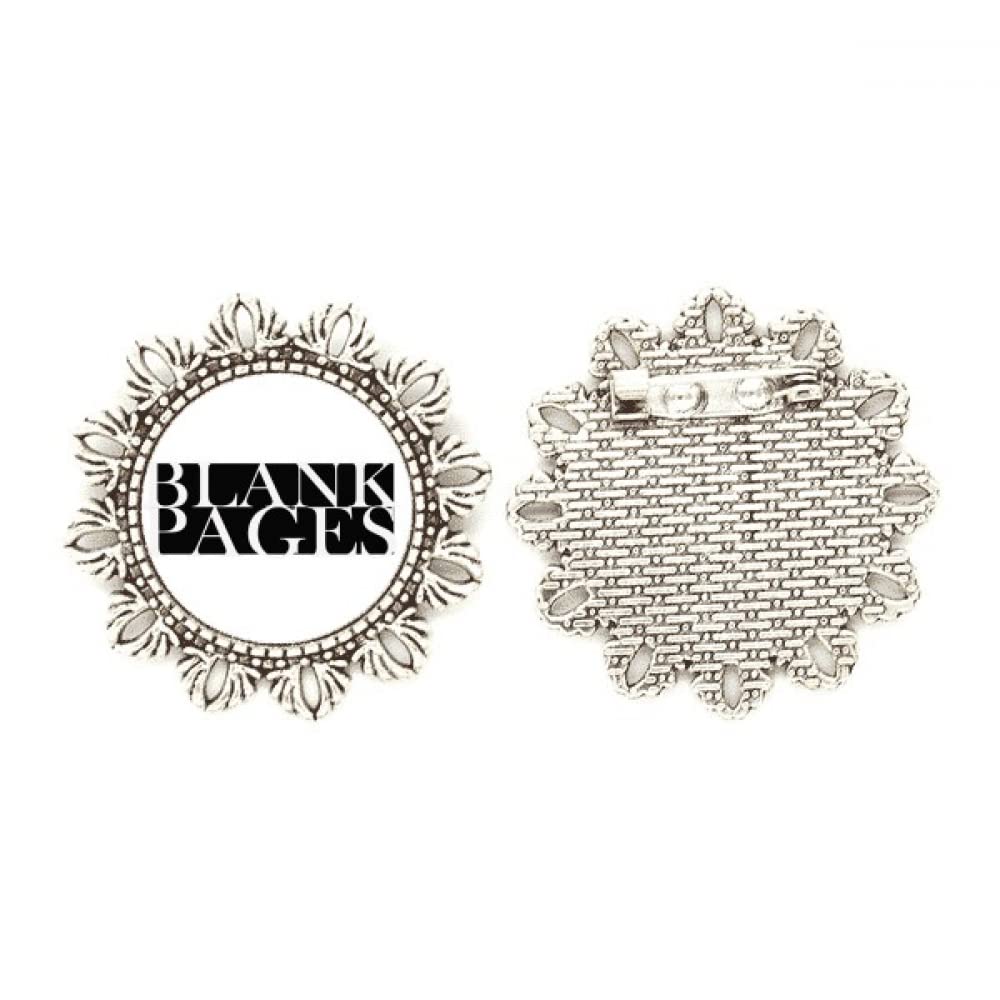 Broche de flores plateadas medium con diseño de personajes elegantes para trajes 4