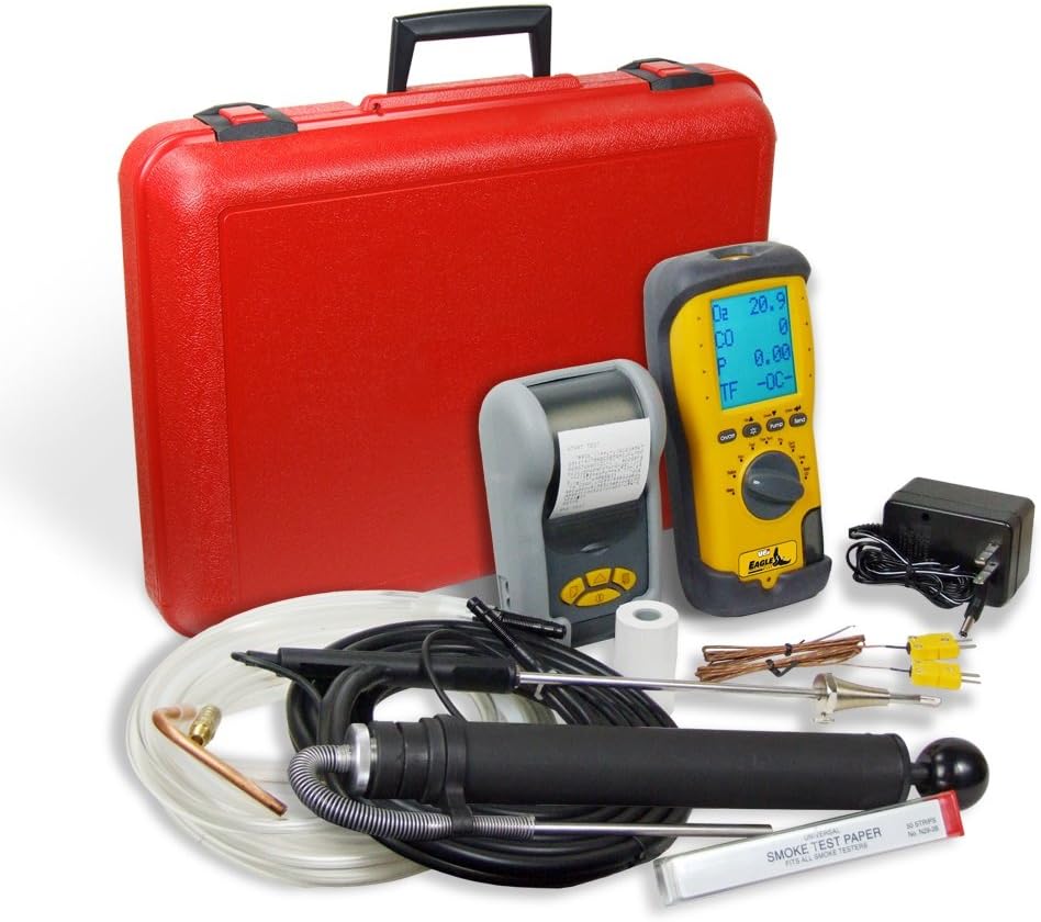 ACO Polymer Products C127OILKIT UEI Test Equipment Eagle Combustion Analyzer Oil Service Kit