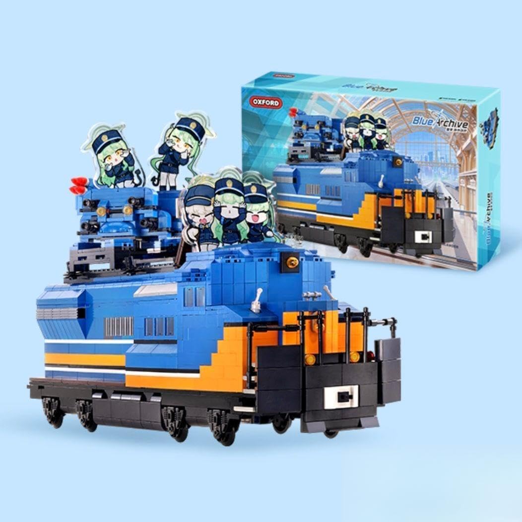 Amazon | ブルアカ ハイランダー 学院 ブロック 組立列車 海外