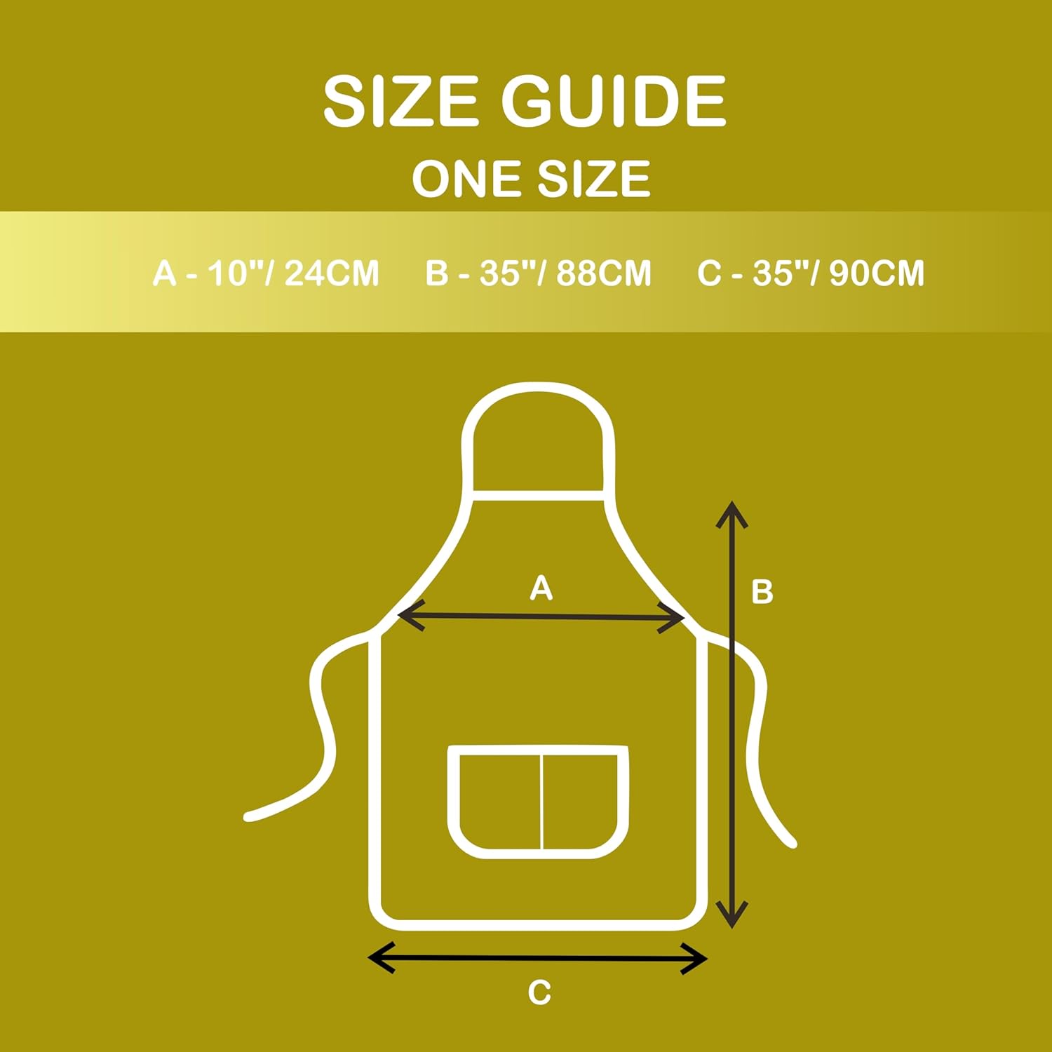 MagicLinen 100% Linen Apron - Cooking, Gardening, Grilling, Painting Apron with Pockets - Perfect for Women and Men - Image 9