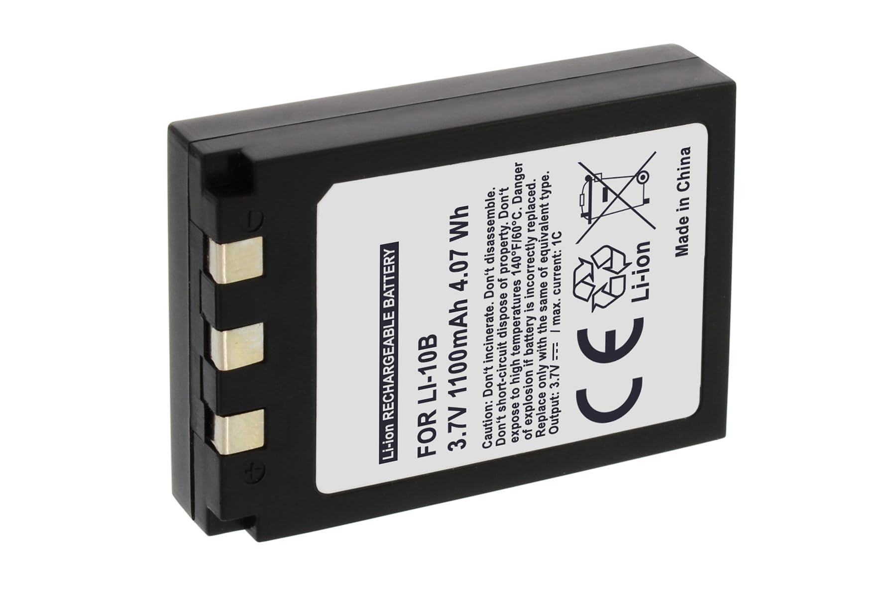 2 Batterie Li-10B Li-12B 1400mAh Per Olympus C-770 C-765 C-7000 - Pacco Da 2