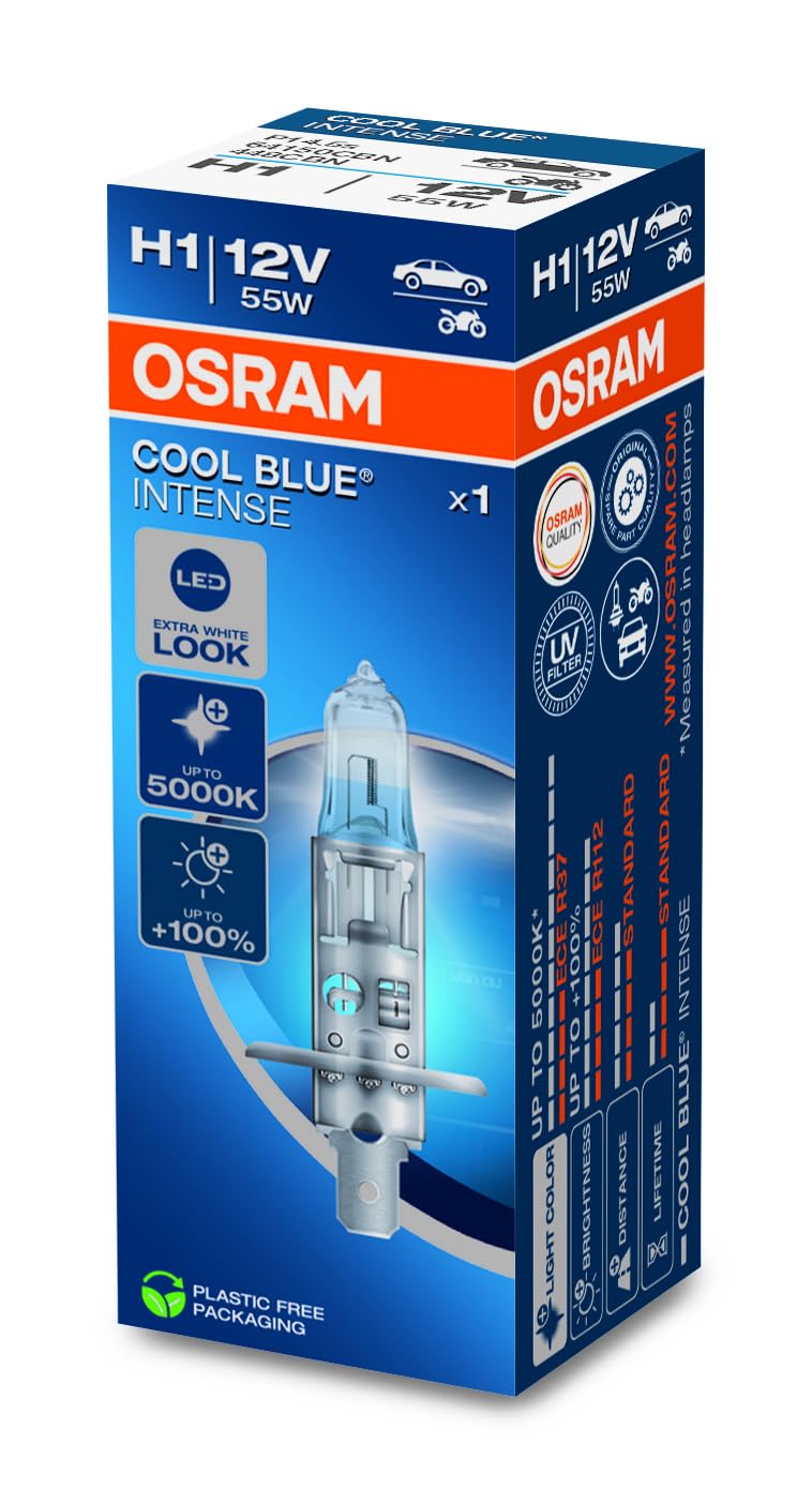 Osram Cool Blue Intense NextGen Halogen bulb - H1 - 12V/55W - single piece