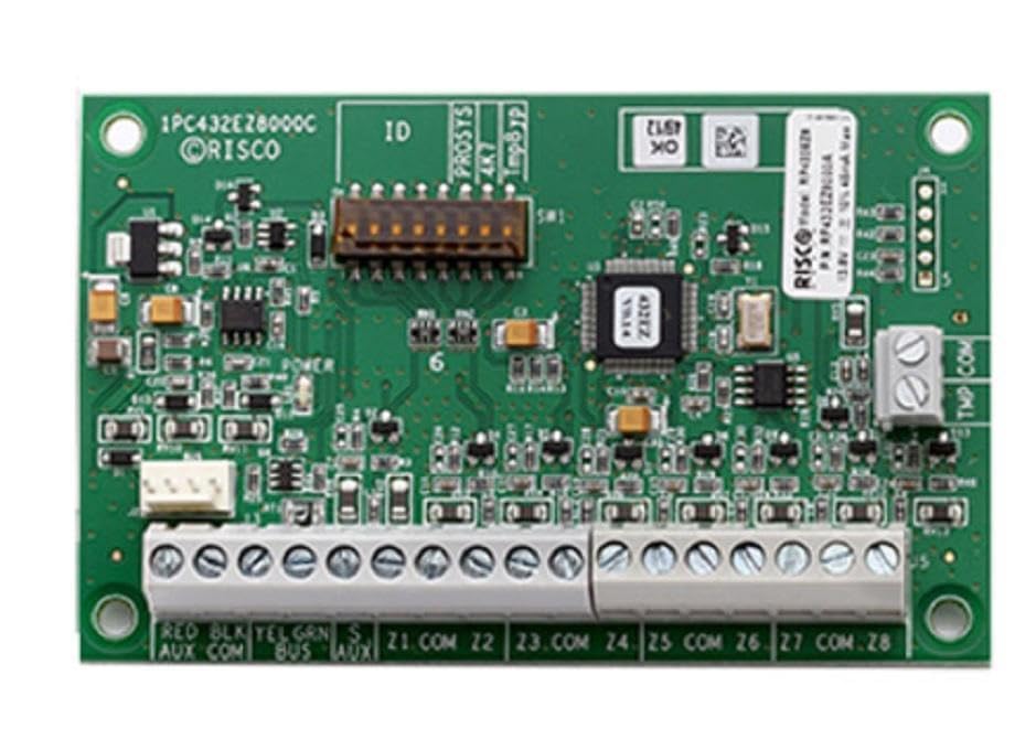 Il modulo espansione ingressi RISCO RP432EZ8000C è l'ideale per le installazioni di sicurezza in ambienti interni, dove la precisione e la velocità di risposta sono fondamentali per garantire la sicurezza. In questo modo potrai ampliare le tue opzioni di sicurezza.
