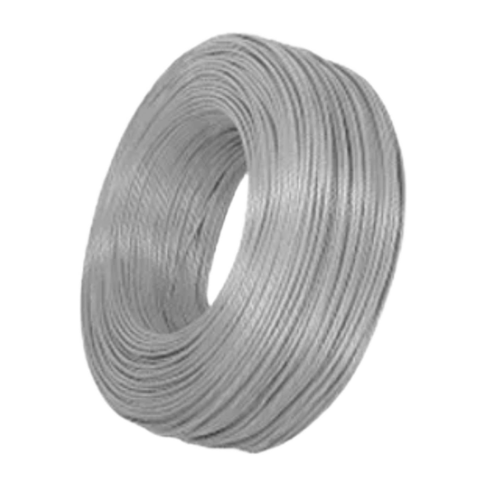 Cables eléctricos UL3135 30 28 26 24 22 20 18 16 14 12 10 AWG (gris; 5 metros; 30 AWG)