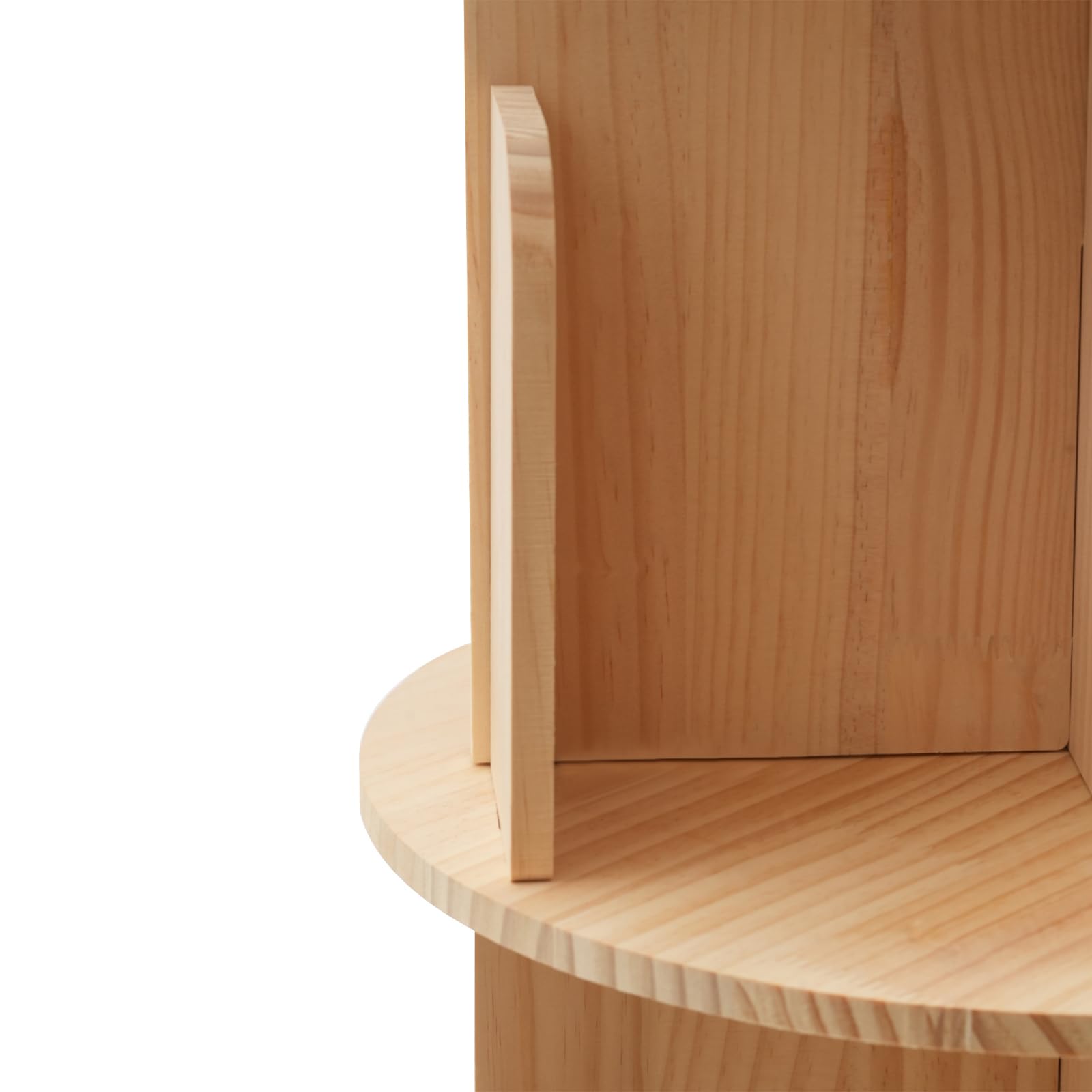 Estantería giratoria de 360 °, organizador multifuncional, estante de almacenamiento de pie, gran espacio de almacenamiento, para adultos, con grados de pie, multifuncional, giratorio