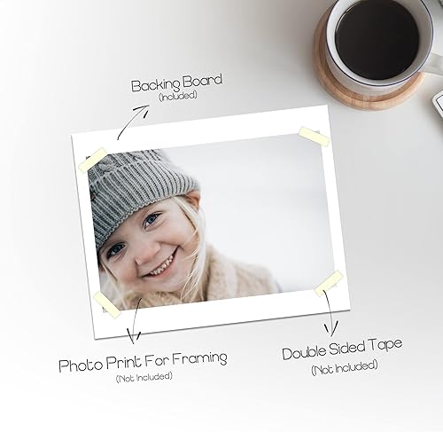 Miniatura 5 de Golden State Art, Paquete de 25, tableros de 8x10 para enmarcar. El paquete contiene 25 tableros de respaldo