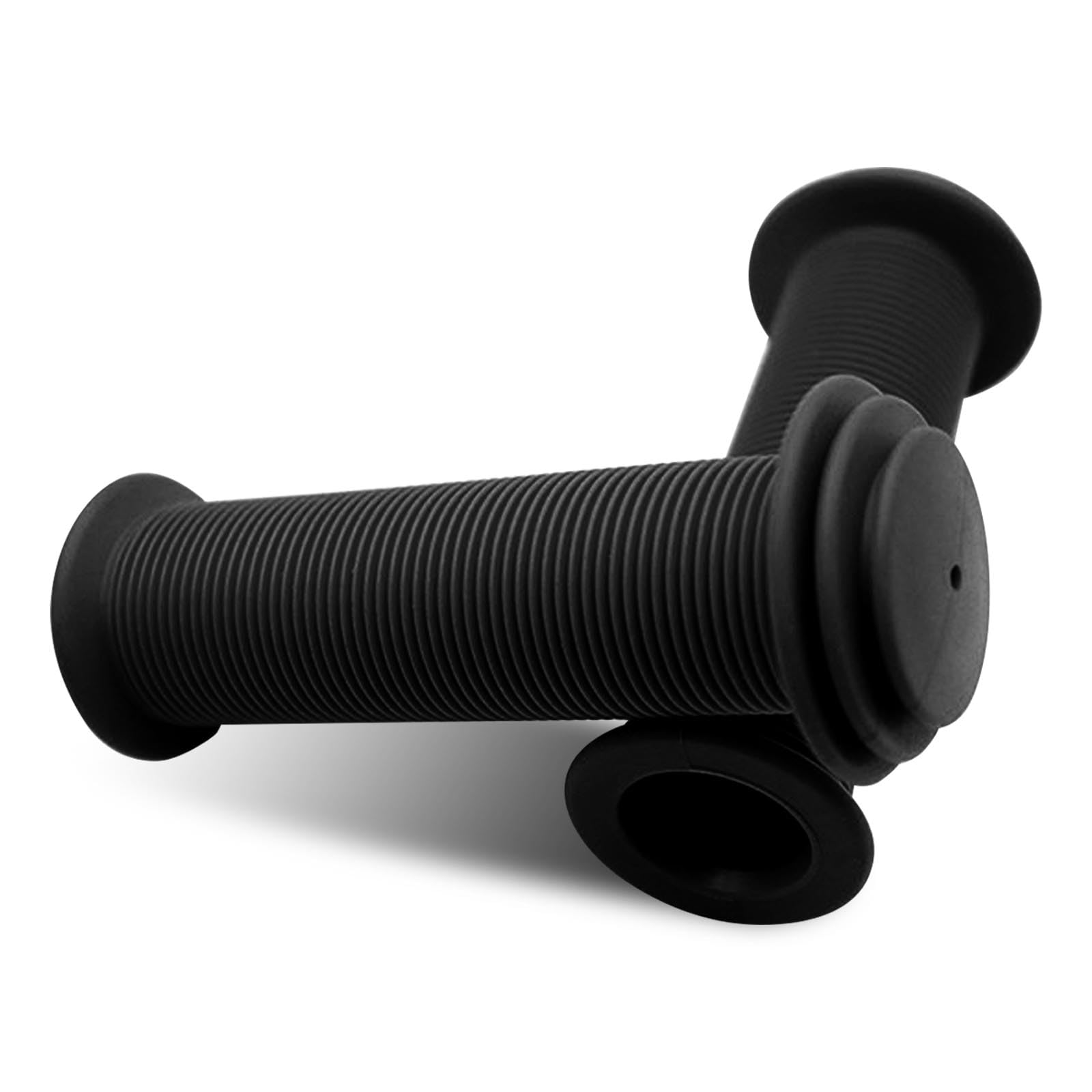 1 Pair Bike Handlebar Grips, Soft Rubber Non-slip Cover for Boys and Girls, Safe and Comfortable for Kids Bikes and Scooters