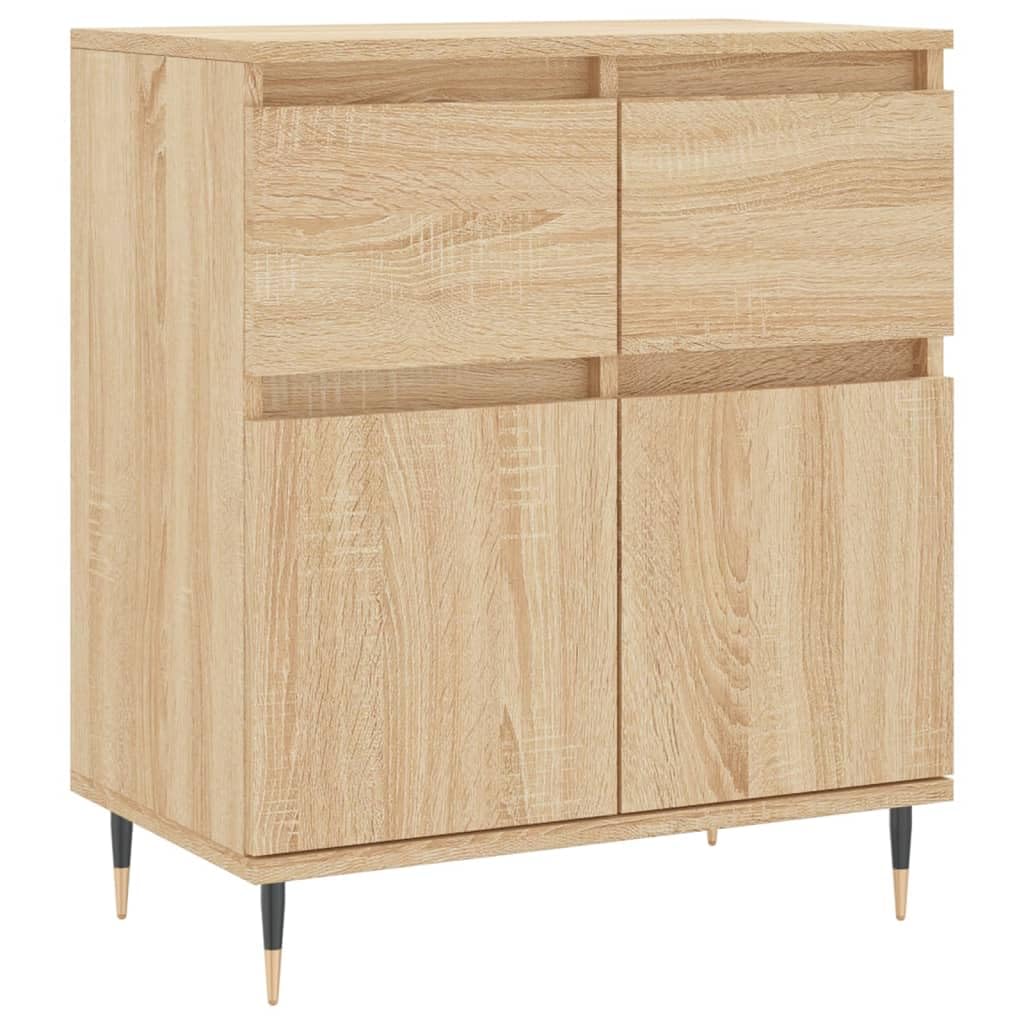 Credenza Luna Midi B 2A4C rovere sonoma / bianco
