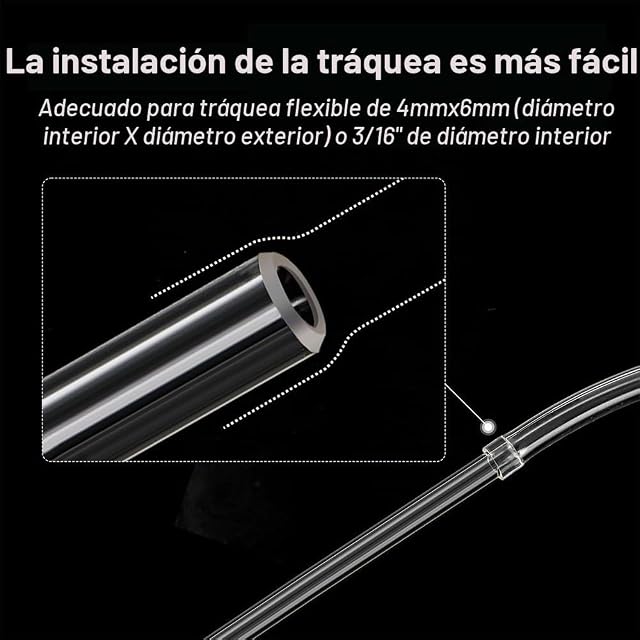 Foto 7 de 8 de DONGKER Difusor de CO2, atomizador acrílico para pecera