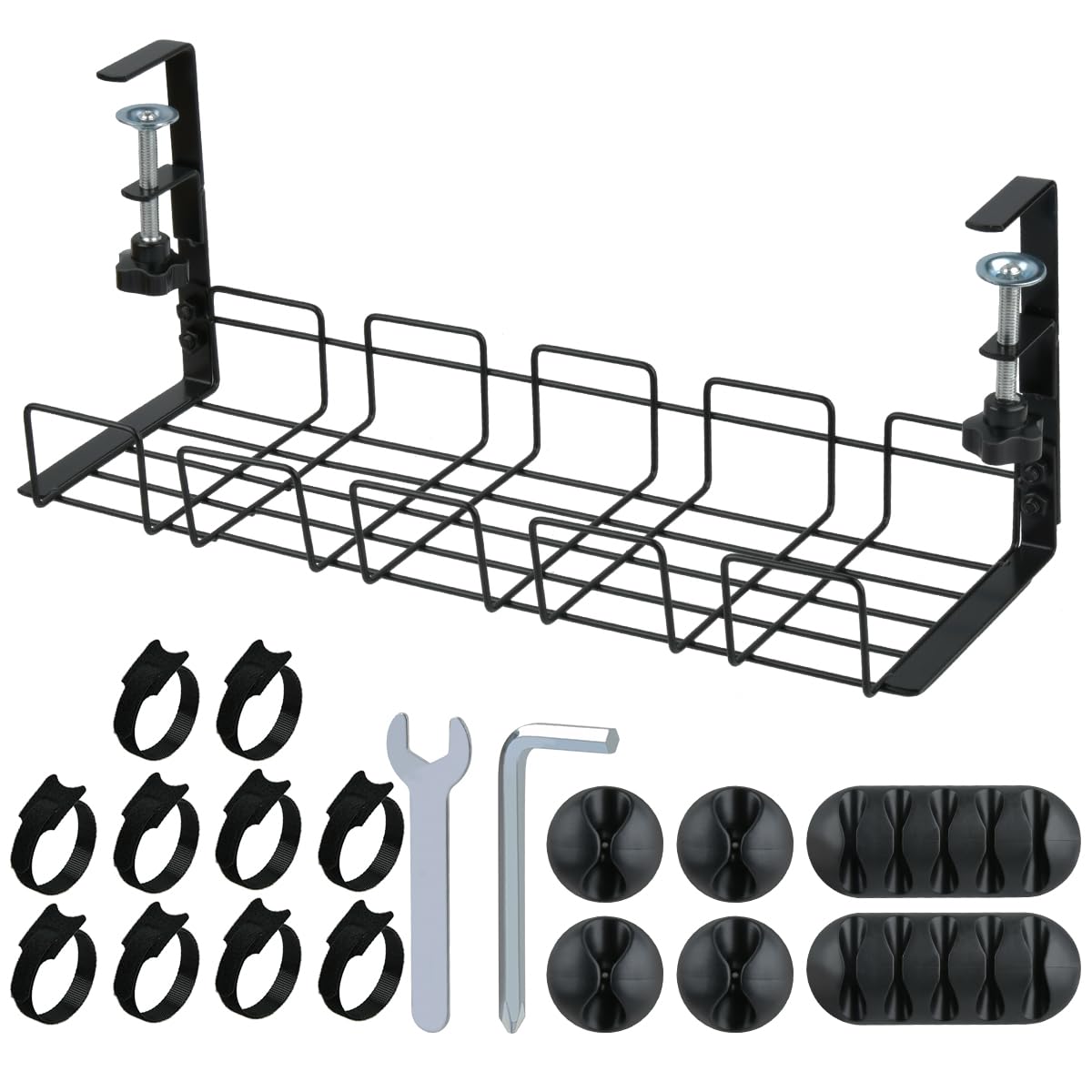 Under Desk Cable Management Tray