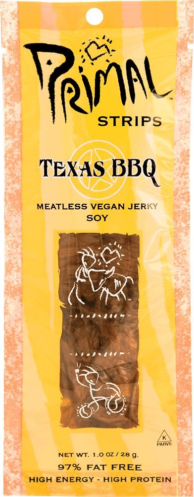 Primal Spirit Vegan GF Jerky Strips Tex BBQ 28 g x 1