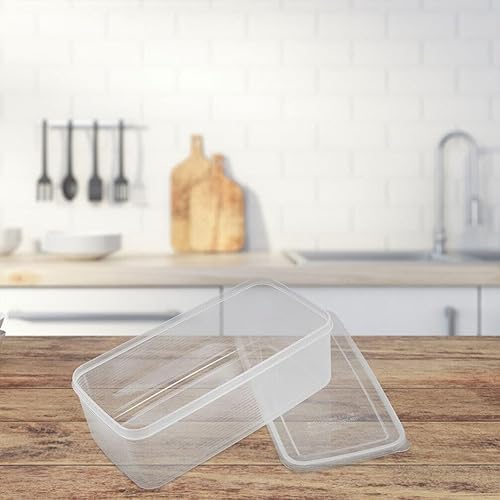 Miniatura 9 de Abaodam 2 unids caja caja fruta tarro alimentos fresco mantener titular refrigerador tostada contenedores para refrigerador fresco mantener soporte