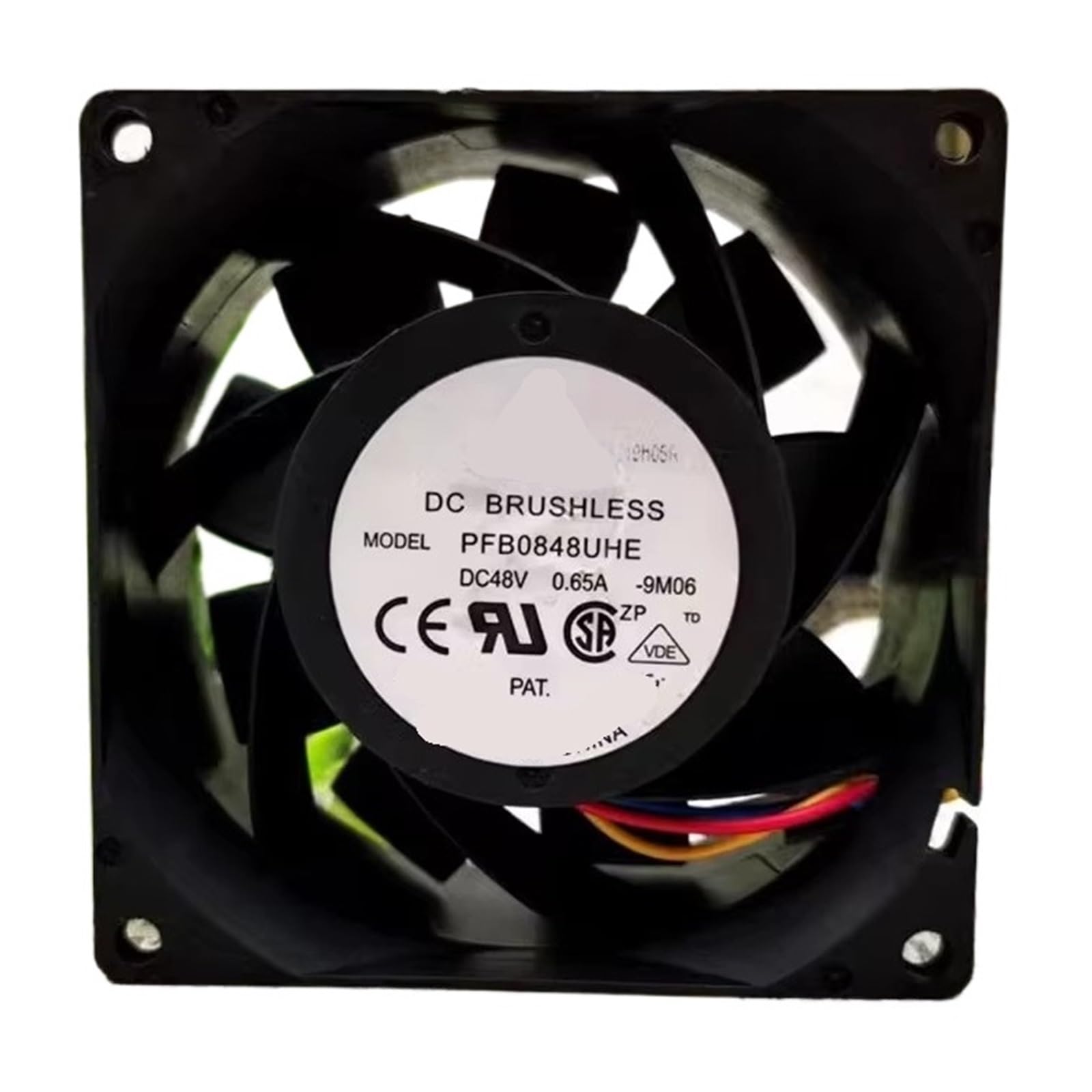 FCARUMIQP PFB0848UHE 80 * 38MM 48v 0.65A 8CM Cooling Fan(3wire B2)