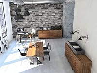 top.eco.wall 3D Dekoratív Falburkolat PVC Szürke FalPanel 10db 98 x 0.5 x 49.8 cm 7