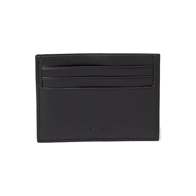 COACH Refined Card Case in Signature Jacquard Men