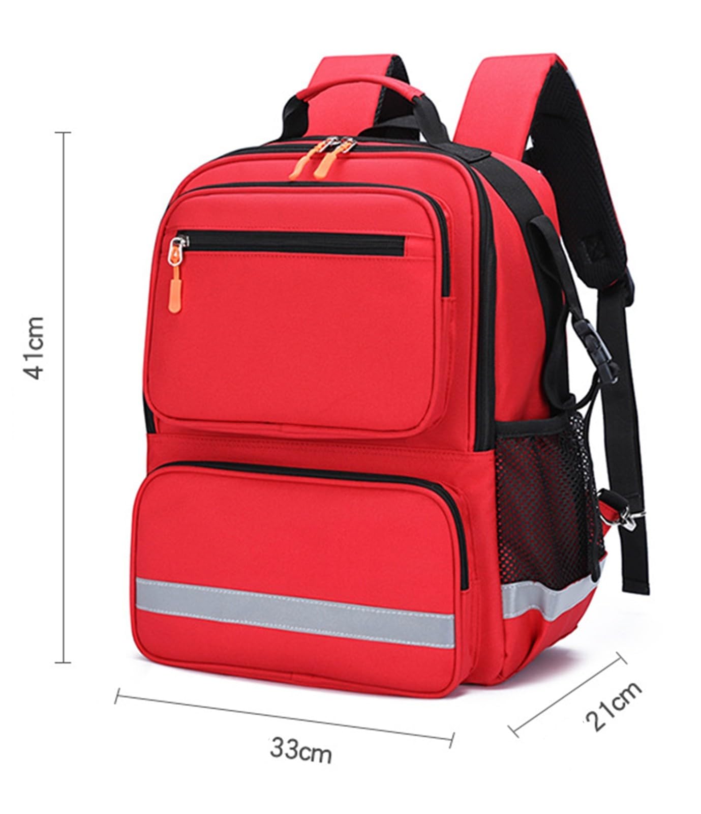 REHOOF Bolsa para Silla De Rueda,Mochila Emergencias Sanitarias para Exterior,Botiquin Viaje,Almacenamiento Práctico para Accesorios,Mochila Impermeable para Sillas De Ruedas Eléctricas Y Andadores A