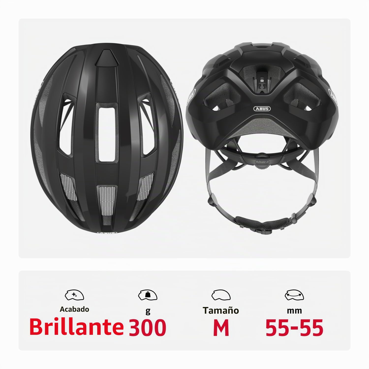 ABUS Macator - Casco de ciclismo deportivo para principiantes - Para hombre y mujer