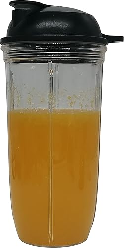Miniatura 3 de Cuchilla de repuesto Easy Twist con taza de 24 onzas y taza de 32 onzas con tapa para ir, compatible con Nutribullet Select Blender