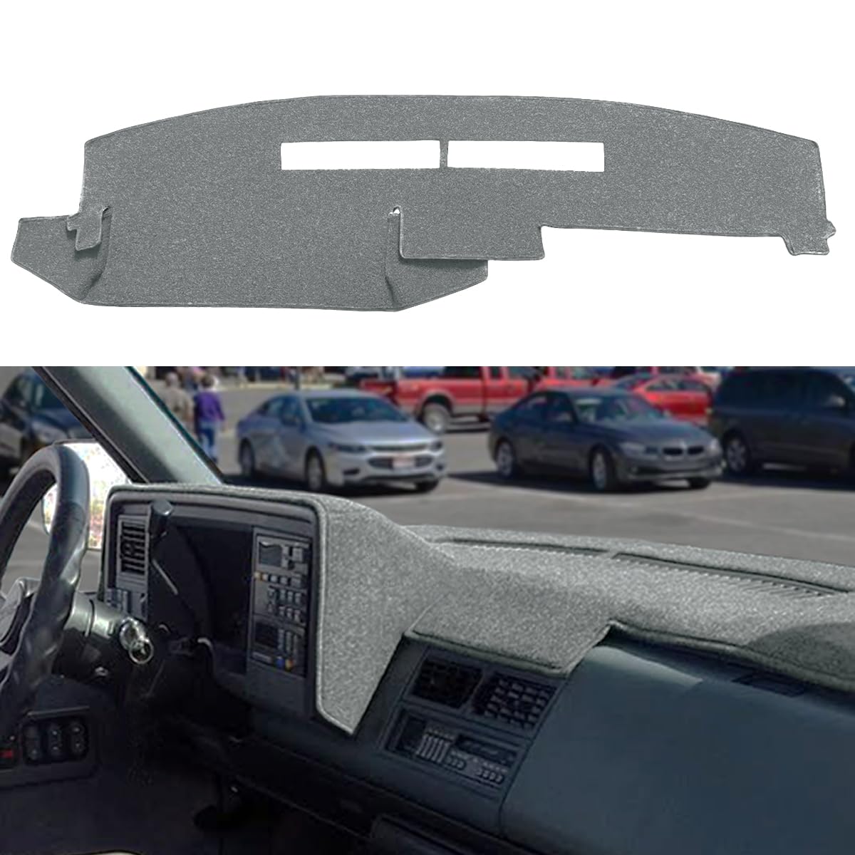 AKMOTOR Dash Cover for Chevy C/K Pickup 1988-1994