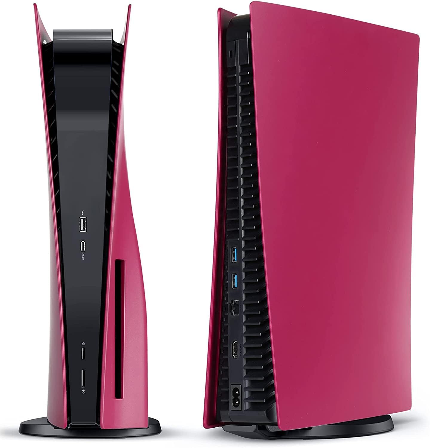 PSS PS5 Faceplate Side Plate for PS5 Console, PS5 Console Cover Anti-Scratch Dustproof Protective Shell Cover Replacement for Playstation 5,Hard Shockproof Playstation 5 Plates Disk Edition - Cosmic Red (B0BNNTD9JC) Amazon Price History, Amazon Price Tracker