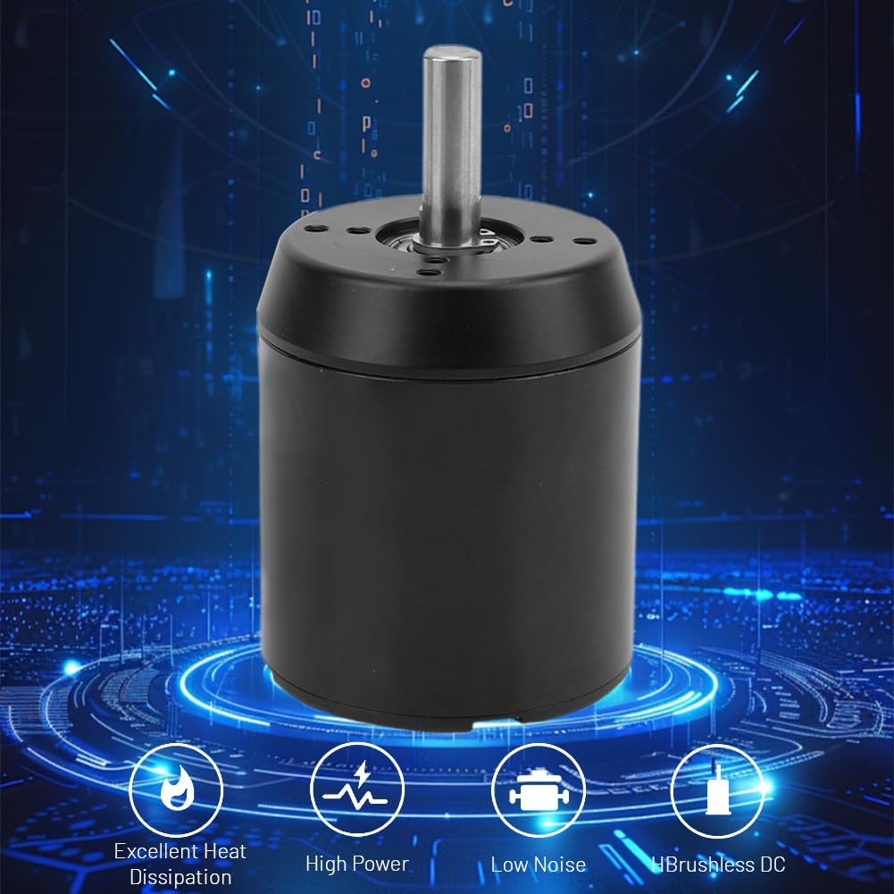 12V 120KV Brushless Outrunner Motor - 3280W High Power, Low Noise Efficient Heat Dissipation for Electric Scooters