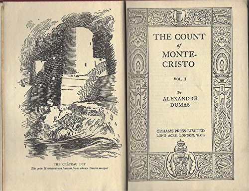 THE COUNT OF MONTE-CRISTO, VOLUME II BY ALEXAND... B0011XWD7S Book Cover