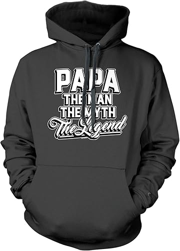 Papa The Man The Myth The Legend - Sudadera con capucha unisex