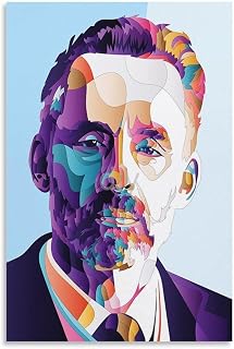 MOJDI Jordan Peterson Poster Canvas Painting Wall Art Poster for Bedroom Living Room Decor 12x18inch(30x45cm) Unframe-style