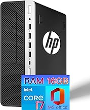 HP ProDesktop 600G3 / MS Office 2019 (Home & Business), Windows 11 Pro/16 GB Memory, High Speed SSD: 512 GB, High Performance PC, Desktop, Optical Drive (DVD), Supports Type-C, Displayport, VGA/4K