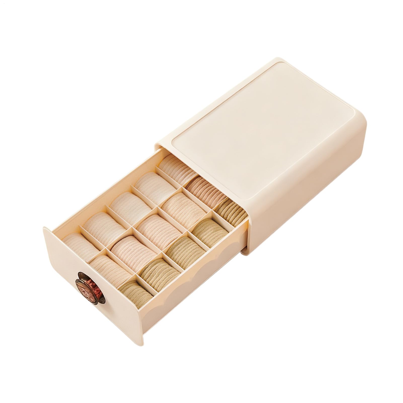 Organizer per - Scatola portaoggetti con divisori, contenitore portaoggetti per reggiseni biancheria intima abbigliamento guardaroba