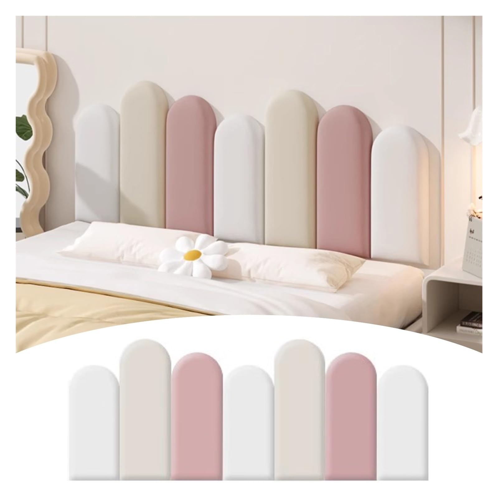Rembourrage mural absorbant les chocs pour éviter les bosses au lit d'enfant