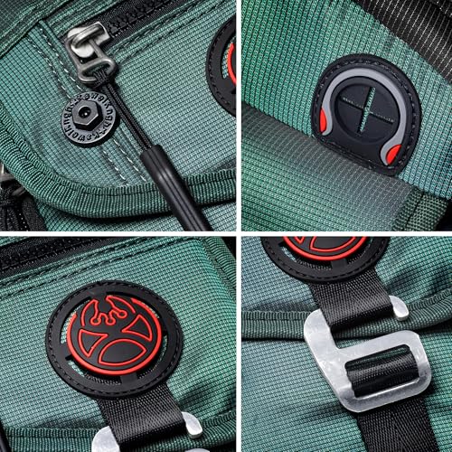 NICGID Sling Bag Chest Shoulder Backpack Crossbody Bags for Tablet Laptop Outdoor Hiking Men Women - Thumbnail 6