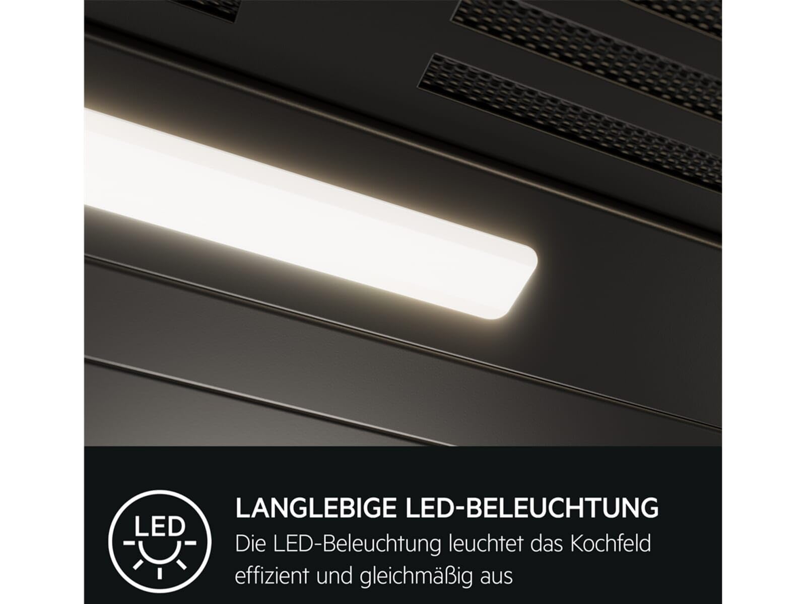 AEG DPB3622S Flachschirmhaube 60 cm Grau