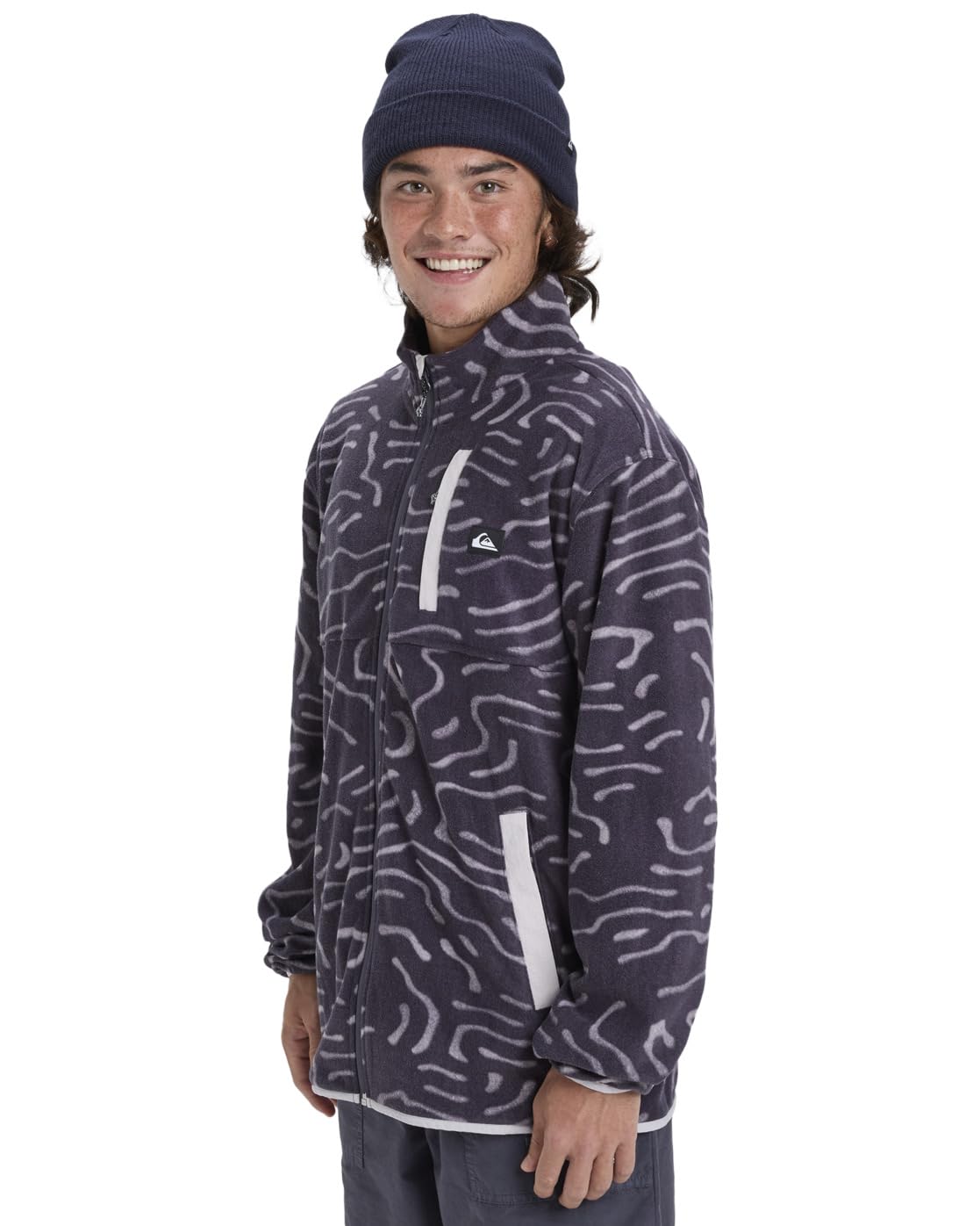 Quiksilver No Destination Fz Suéter cárdigan Hombre (Pack de 1)