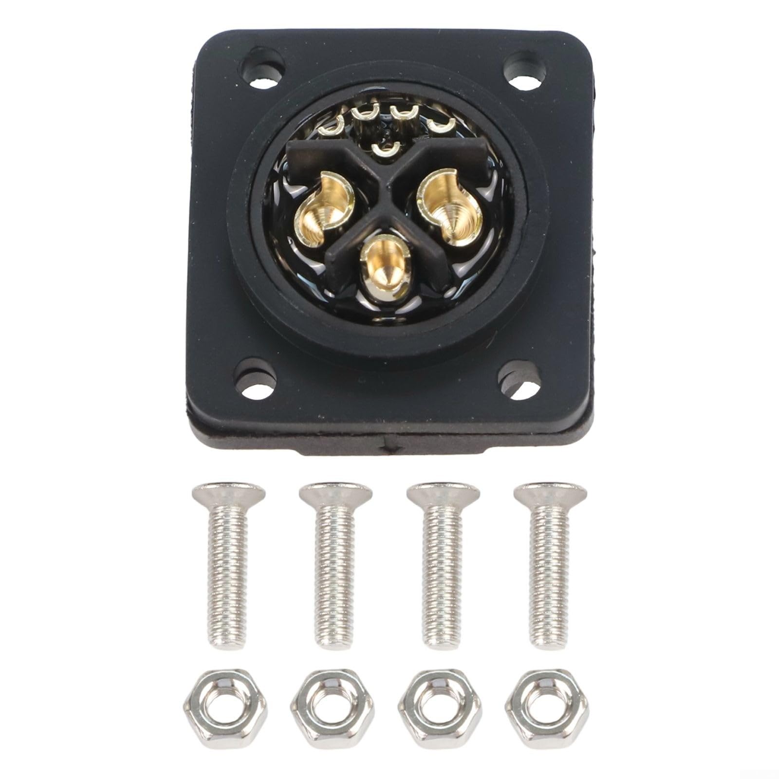 IP67 männlicher weiblicher 8-poliger Energiespeicher-Stecker, 500 V, 50 A, Hochstrom, wasserdicht, Kabelverbinder für Industrieanlagen und neue Energiebatterie-Anwendungen (Buchse)
