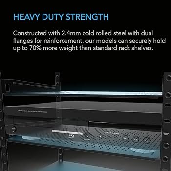 Amazon.com: AC Infinity Vented Cantilever 1U Universal Rack Shelf Amazon.com: AC Infinity Vented Cantilever 1U Universal Rack Shelf