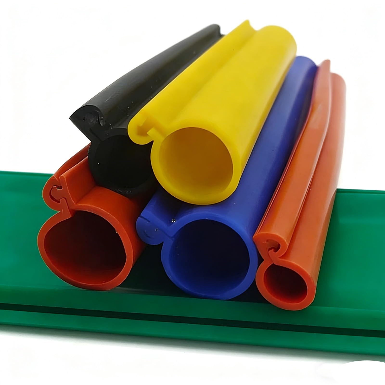 Protezione per Cavi, Guaina Protettiva in Silicone ad Alta Tensione - Copertura Isolante Anti-Shock Elettrico per Cavi Aerei, Adatta a 10 KV, 35 KV, 110 KV (Rosso, Diametro Interno 20 mm/0,7