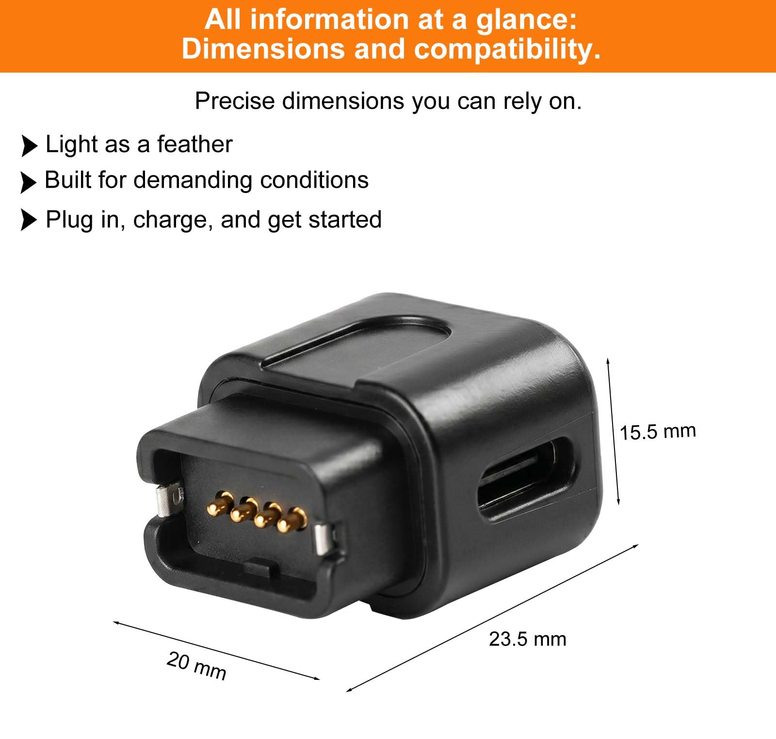 Adaptador USB-C para Cambio Trasero Electrónico - Cable Velo Type-C 4 Pines Adaptador de Carga Compacto para Sistema Electrónico de 12 Velocidades R9270 R9250 R8170 R8150 R7170 RX825