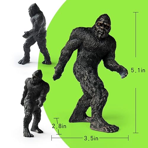 Hosrnovo Bigfoot Statue, Solid Animals Durable Table Decor, Indoor Desk Decoration Gift For Home And Office #TOP3