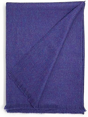 Miniatura 1 de Manta Liam Baby Alpaca para 4 estaciones, 100% lana de alpaca bebé, 6 pies de largo x 4.25 pies de ancho, hipoalergénica, suave y totalmente natural