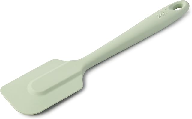Zeal Silicone Non-Stick Spatula (26cm) -Sage Green, 26 cm