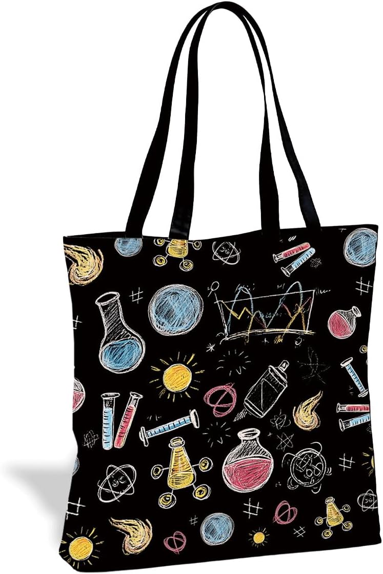 Aesthetic Canvas Tote Bag, Funny Bag for Shopping Work Travel
