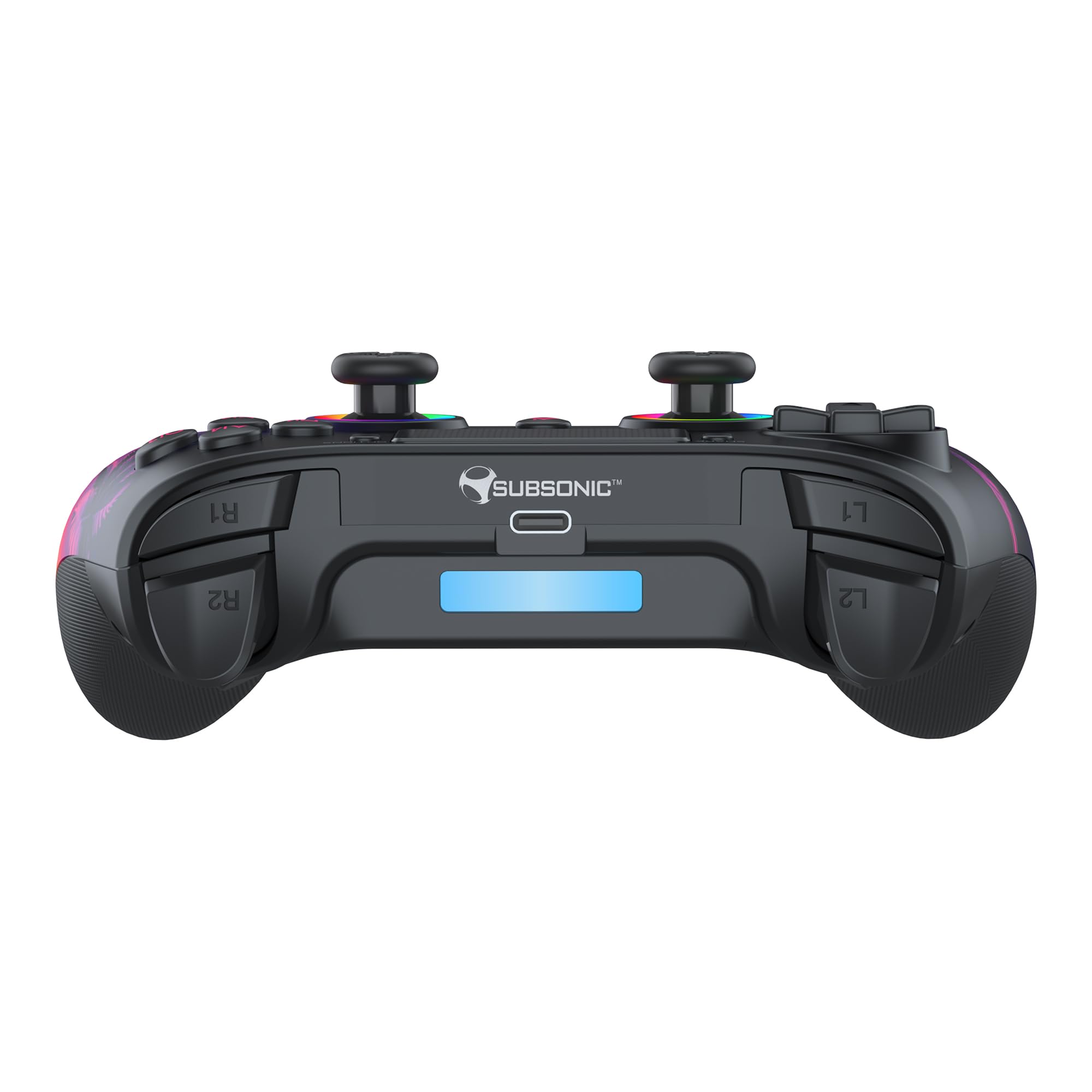 Subsonic - Manette sans Fil pour PS5 et PC - LED RGB - Sunset