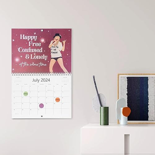 Miniatura 3 de Calendario de gira de Eras 2024, pósteres musicales, portada de álbum, calendario de pared 2024 para fanáticos, regalo para amantes de la música,