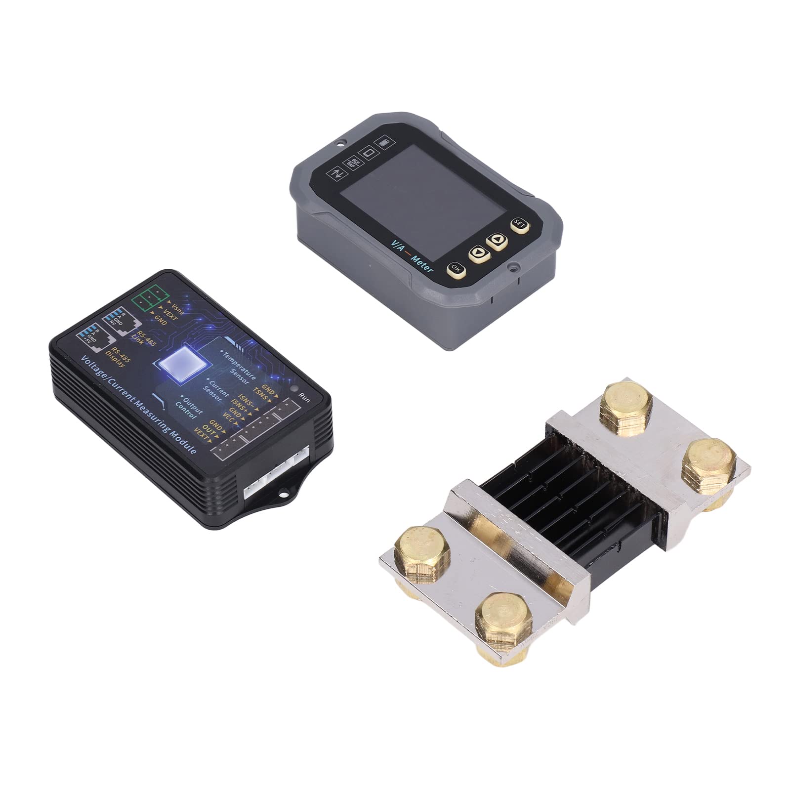 Coulometro digitale per batterie al litio e tester misuratore di potenza corrente e tensione - Modello KG160F con comunicazione 485 e monitoraggio dei dati in tempo reale per