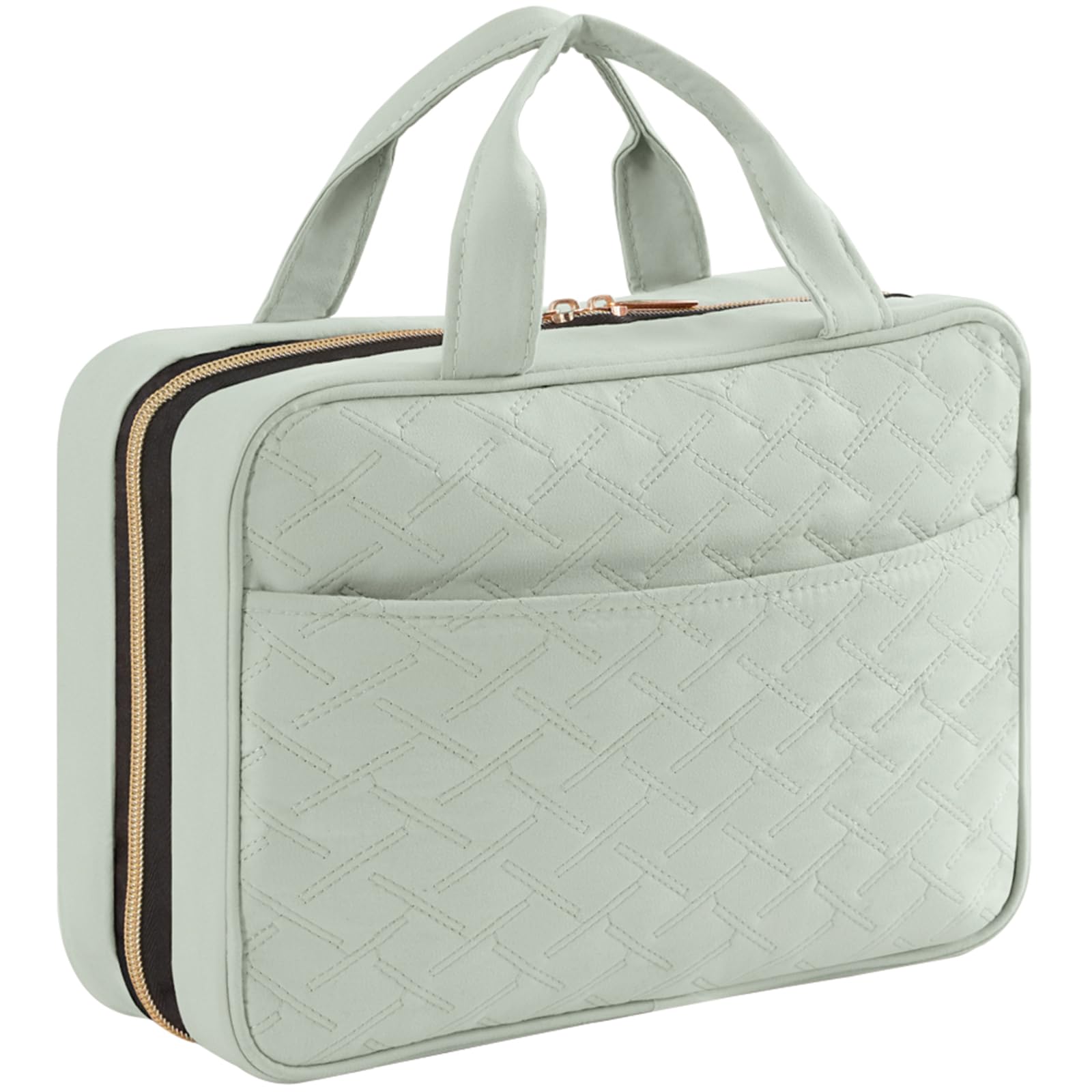 Lifewit Reise Kulturbeutel Damen, große Reise Kosmetiktasche Kulturtasche zum Aufhängen Organizer für Frauen, transparente Schminktasche mit hängendem Haken für Behälter