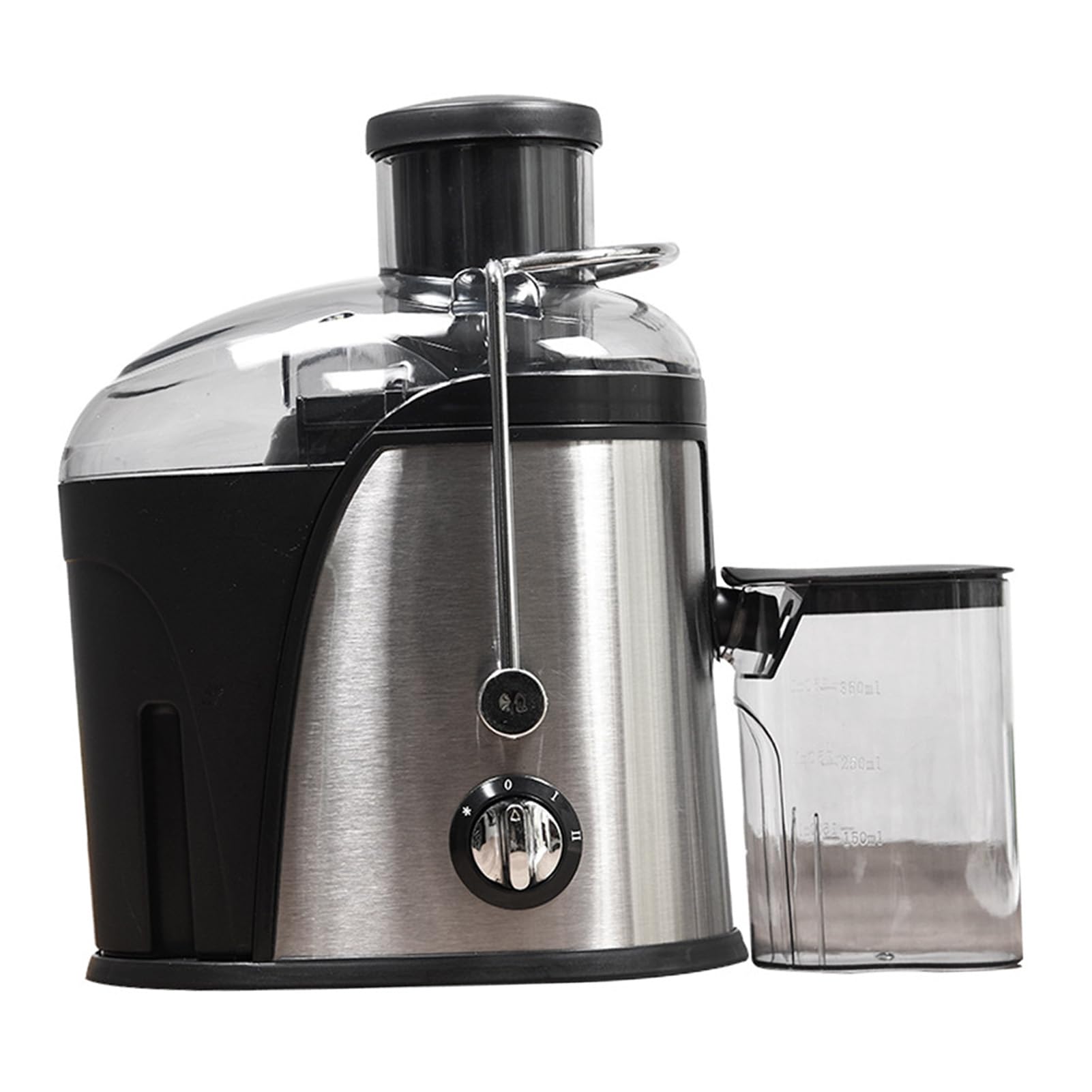 Fruit Juicer, 400W Easy To Centrifugal Juicer for Fruit Vegetable (Silver)