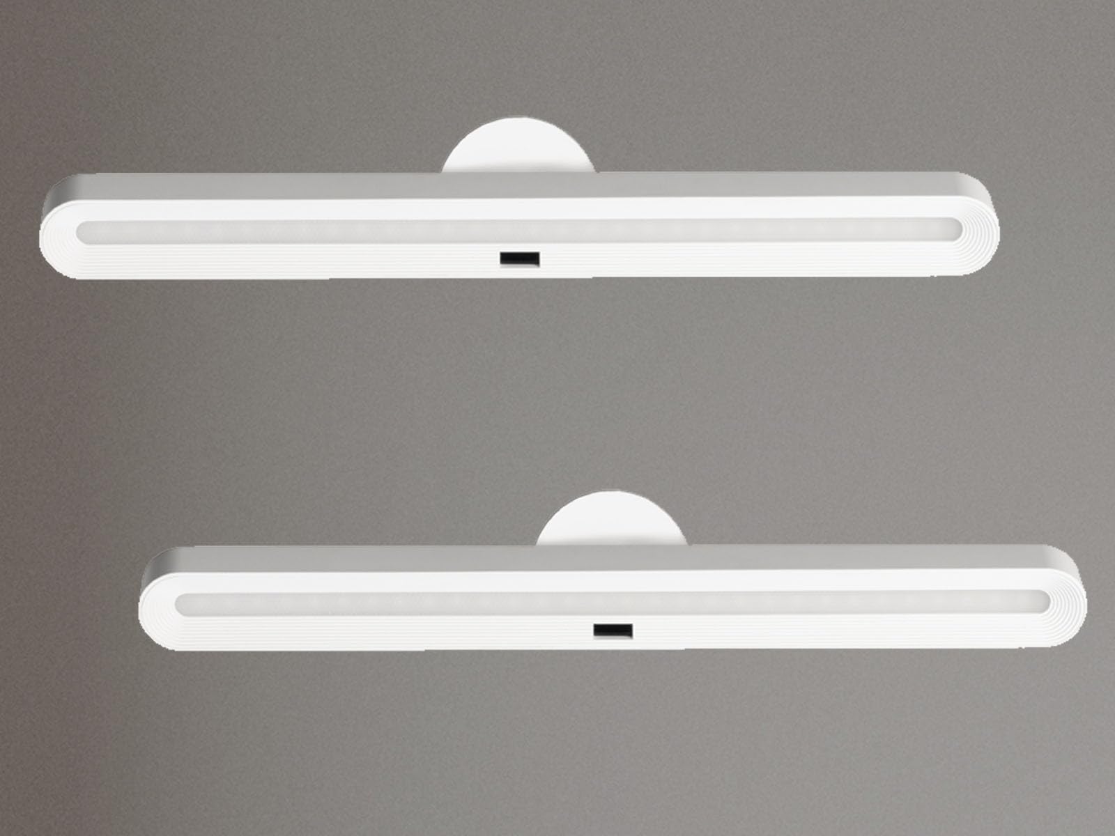 2er SET Akku Unterbauleuchten schwenkbar & mit Gestensteuerung, Länge 37cm