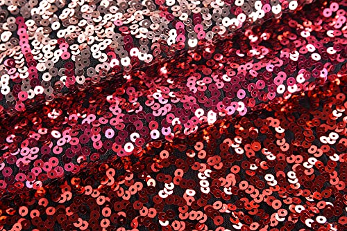 Image of PrettyGuide Women's Sequin Cocktail Dress V Neck Bodycon Glitter Party Dress