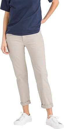 Dockers Weekend Women's Slim Chino Trousers, Sahara Khaki, 31 W : Amazon.co.uk: Fashion